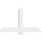 Ekena Millwork Eugene Architectural Grade PVC Gable Bracket, 60"W x 35"H x 4"D x 6"F, 14/12 Pitch GBP060X35X0406EUG00 - alternate 3